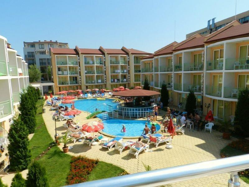 Sun City Hotel Sunny Beach Eksteriør billede