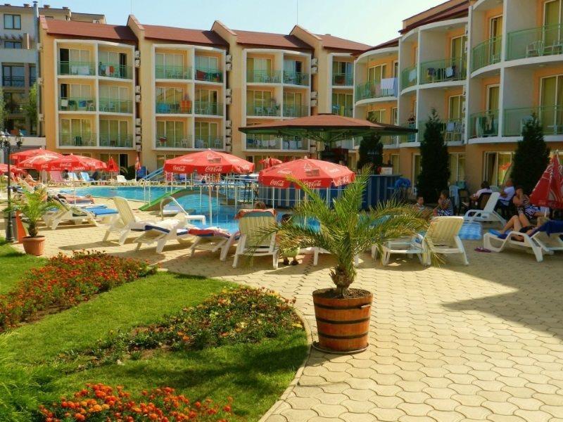 Sun City Hotel Sunny Beach Eksteriør billede