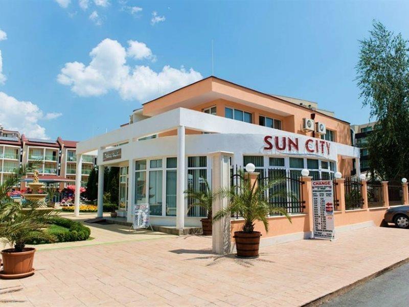 Sun City Hotel Sunny Beach Eksteriør billede